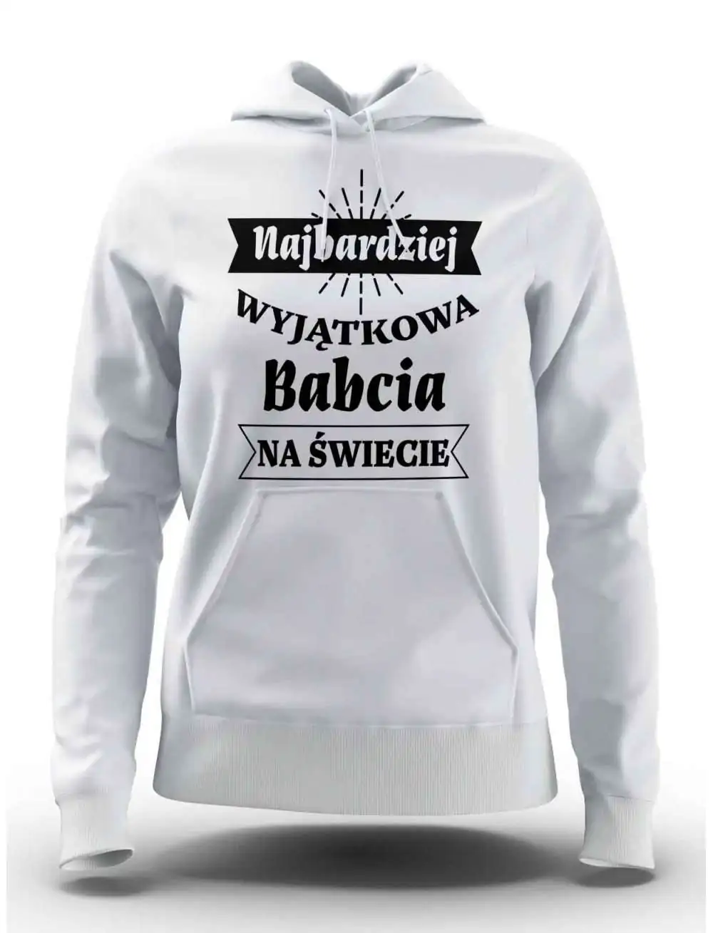 Bluza Najbardziej Wyjątkowa Babcia Na Świecie, Bluza Damska Bluza Najbardziej Wyjątkowa Babcia Na Świecie, Bluza Damska