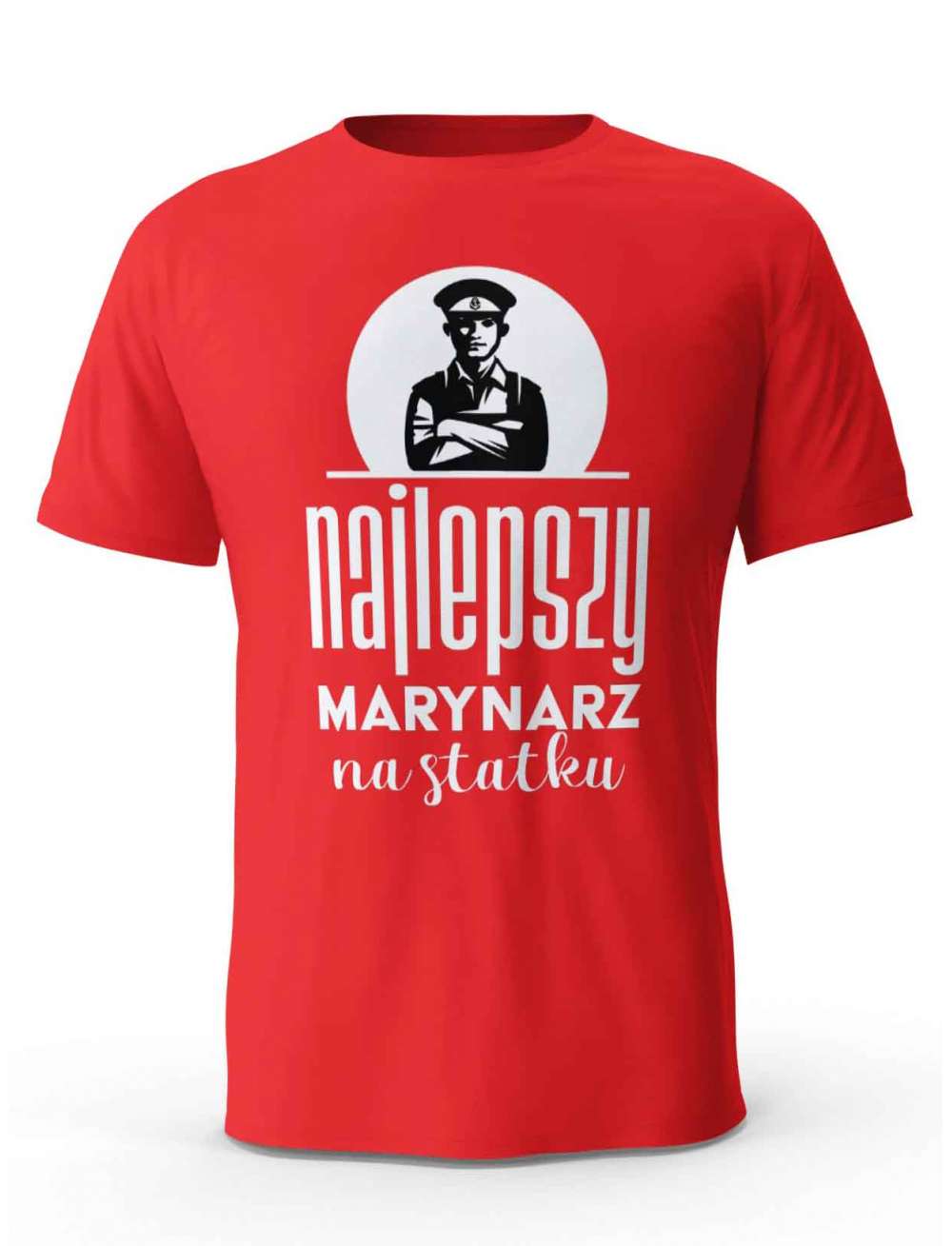 Koszulka Męska, Najlepszy Marynarz Na Statku, Prezent Dla Mężczyzny