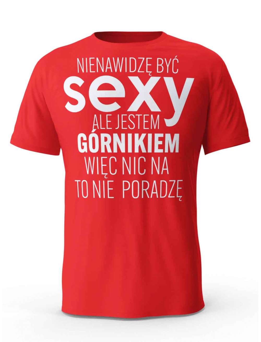 Koszulka Męska, Sexy Górnik, Prezent Dla Mężczyzny