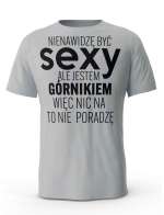 Koszulka Męska, Sexy Górnik, Prezent Dla Mężczyzny