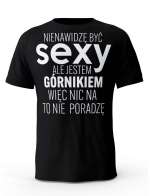 Koszulka Męska, Sexy Górnik, Prezent Dla Mężczyzny