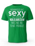 Koszulka Męska, Sexy Kolejarz, Prezent Dla Mężczyzny