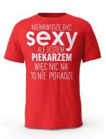 Koszulka Męska, Sexy Piekarz, Prezent Dla Mężczyzny