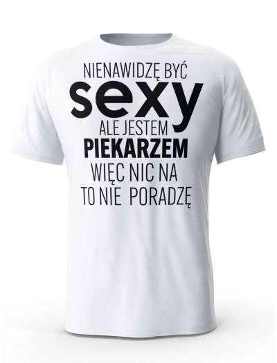 Koszulka Męska, Sexy Piekarz, Prezent Dla Mężczyzny