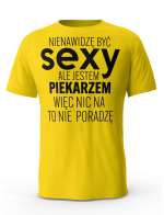 Koszulka Męska, Sexy Piekarz, Prezent Dla Mężczyzny