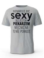 Koszulka Męska, Sexy Piekarz, Prezent Dla Mężczyzny