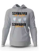 Bluza Męska z Kapturem Szwagier Nie Pyta