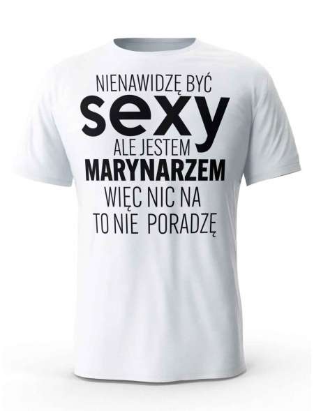 Koszulka Męska, Sexy Marynarz, Prezent Dla Mężczyzny
