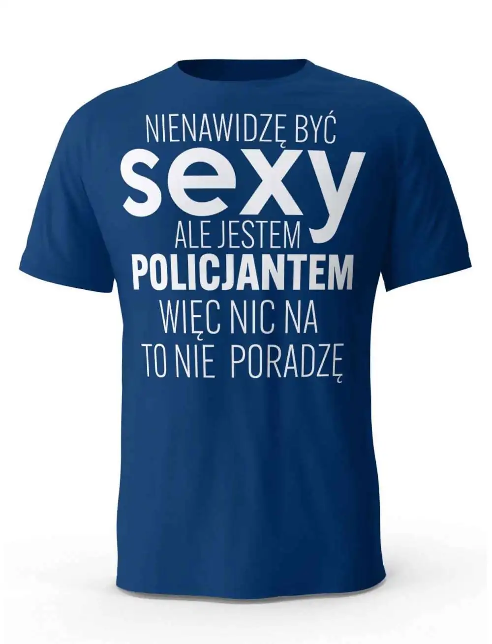 Koszulka Męska, Sexy Policjant, Prezent Dla Mężczyzny