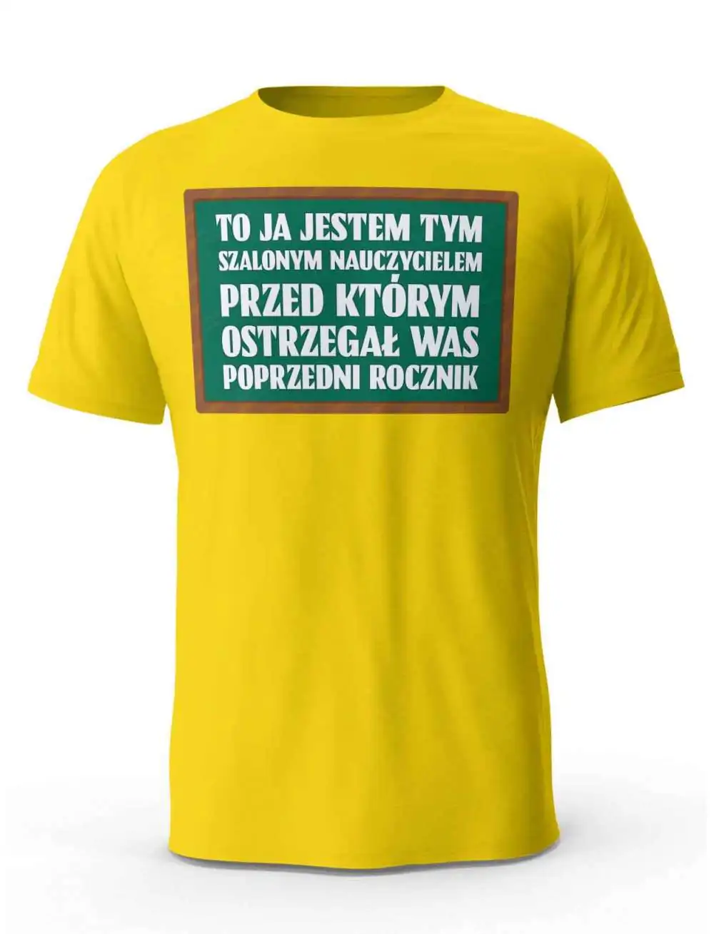 Koszulka Męska, To Ja Jestem Tym Szalonym Nauczycielem, Prezent Dla Mężczyzny