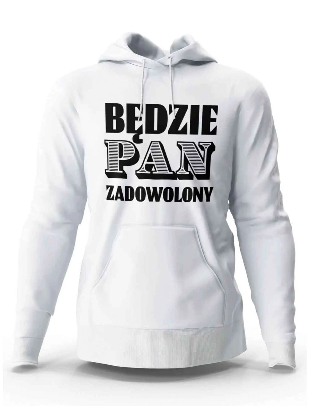 Bluza Męska z Kapturem Będzie Pan Zadowolony