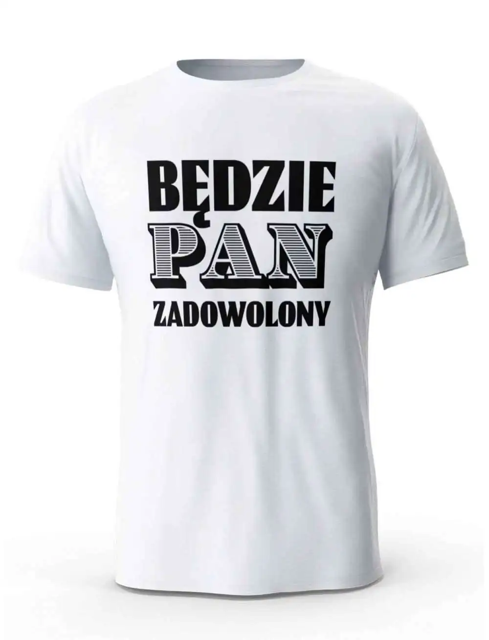 Koszulka Męska, Będzie Pan Zadowolony, Prezent Dla Mężczyzny