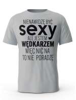Koszulka Męska, Sexy Wędkarz, Prezent Dla Mężczyzny