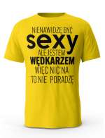 Koszulka Męska, Sexy Wędkarz, Prezent Dla Mężczyzny