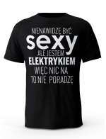 Koszulka Męska, Sexy Elektryk, Prezent Dla Mężczyzny