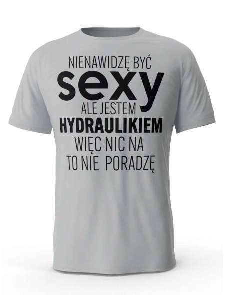 Koszulka Męska, Sexy Hydraulik, Prezent Dla Mężczyzny