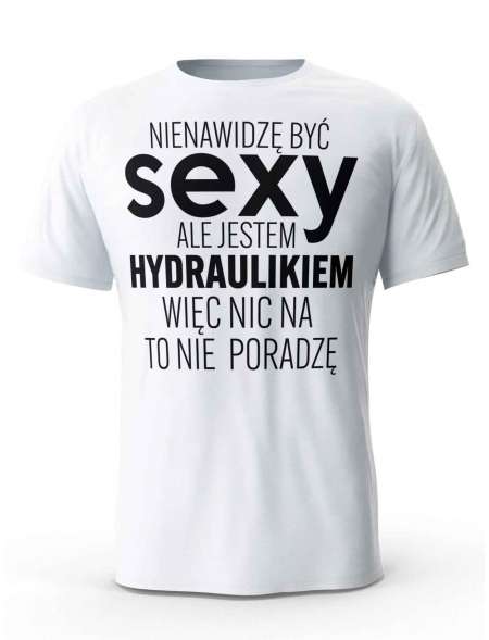 Koszulka Męska, Sexy Hydraulik, Prezent Dla Mężczyzny