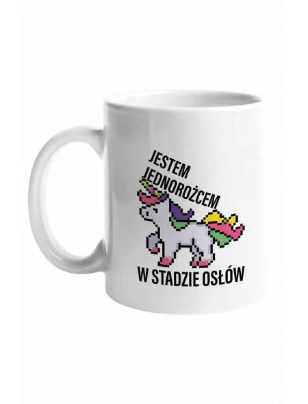 Kubek, Jestem Jednorożcem W Stadzie Osłów, Prezent 