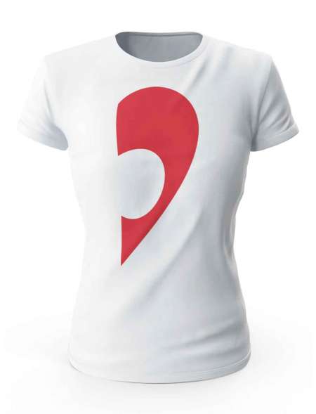 Koszulka Damska, Puzzle Serce Prawe, Prezent Dla Kobiety
