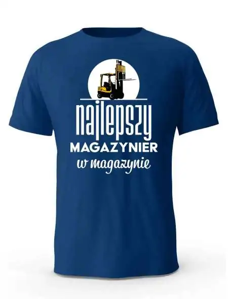 Koszulka Męska, Najlepszy Magazynier W Magazynie, Prezent Dla Mężczyzny