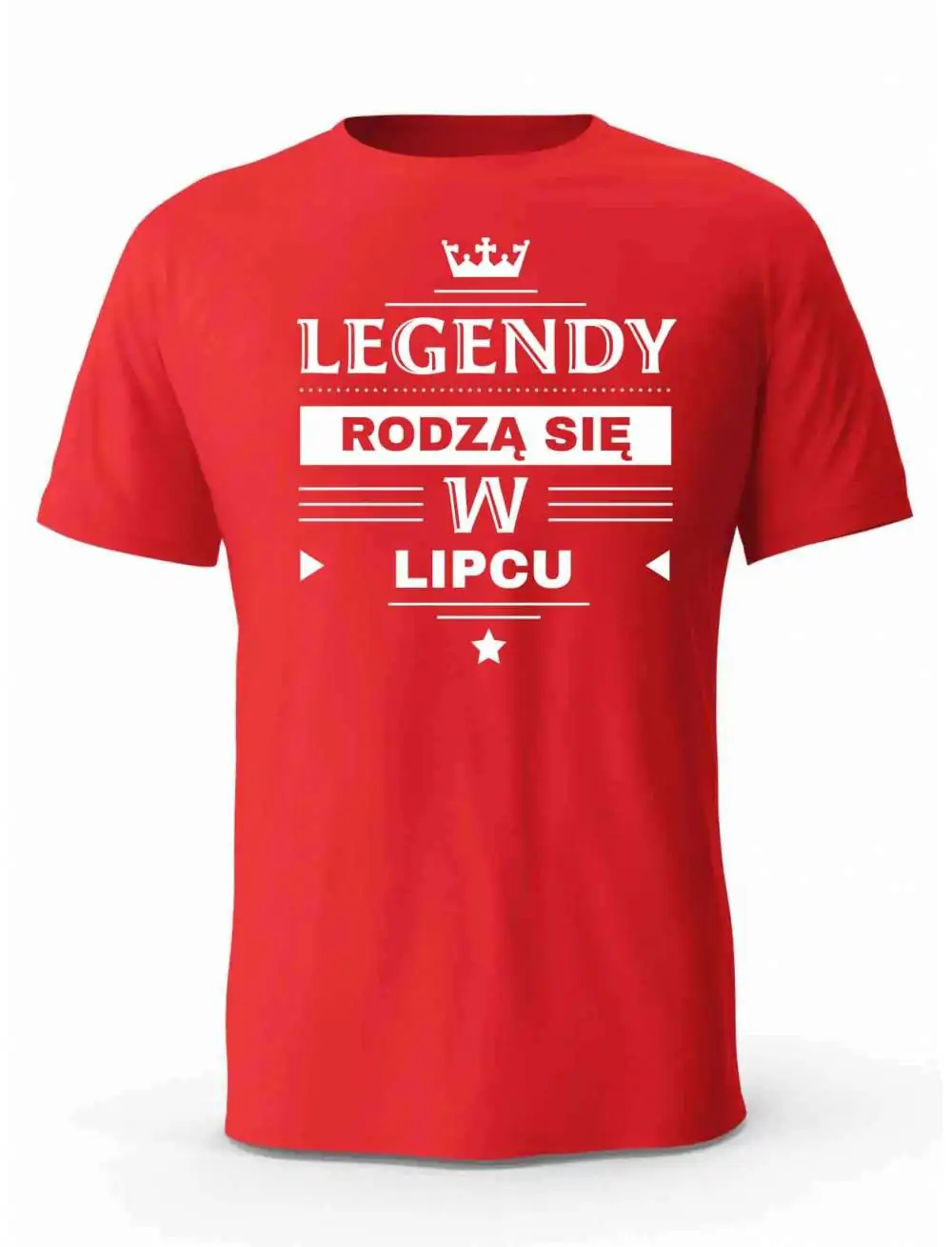 Koszulka Męska, Legendy Rodzą Się w Lipcu, Prezent Dla Mężczyzny
