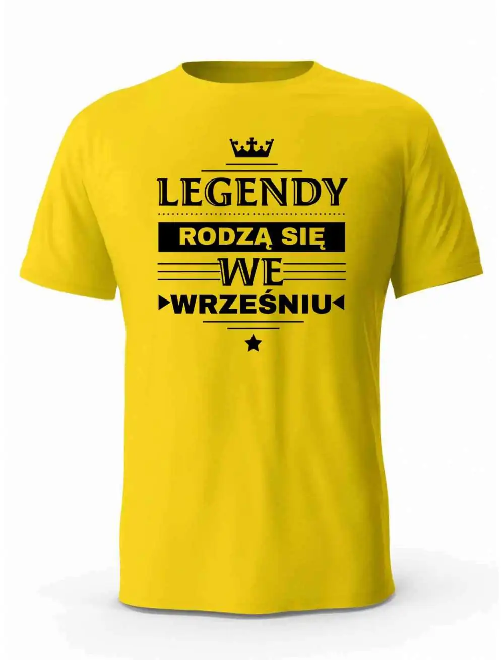 Koszulka Męska, Legendy Rodzą Się w Wrześniu, Prezent Dla Mężczyzny