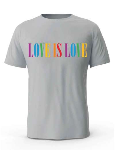 Koszulka Męska, Love Is Love, Prezent Dla Mężczyzny