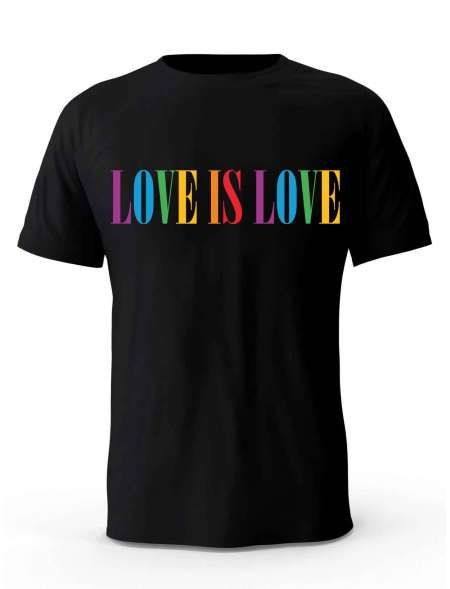 Koszulka Męska, Love Is Love, Prezent Dla Mężczyzny
