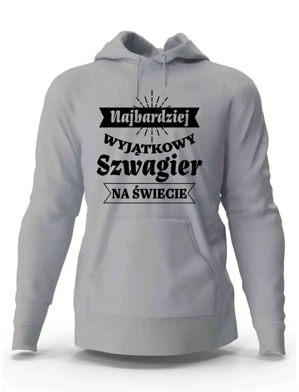 Bluza Damska z Kapturem Najbardziej Wyjątkowy Szwagier Bluza Damska z Kapturem Najbardziej Wyjątkowy Szwagier