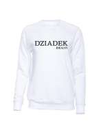 Bluza Męska Bez Kaptura, Dziadek Idealny
