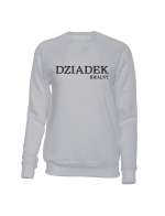 Bluza Męska Bez Kaptura, Dziadek Idealny