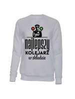 Bluza Męska Bez Kaptura, Najlepszy Kolejarz W Składzie