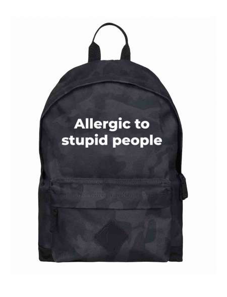 Plecak Szkolny Allergic To Stupid People