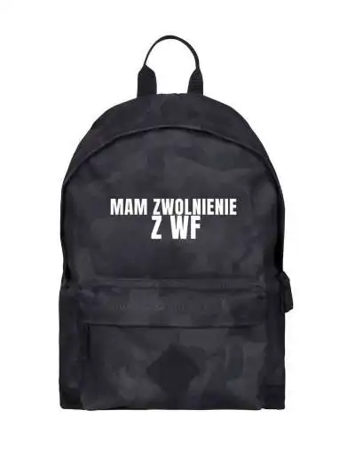 Plecak Szkolny Mam Zwolnienie Z WF