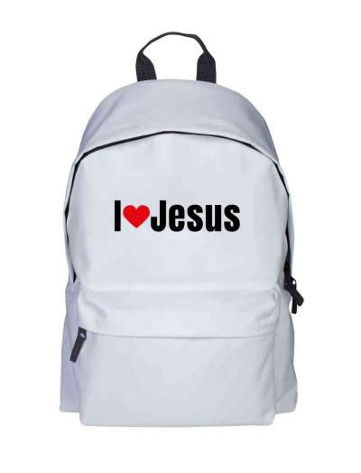 Plecak Szkolny I Love Jesus
