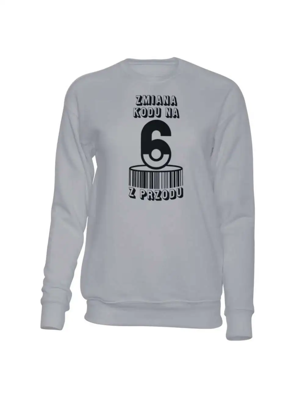 Bluza Bez Kaptura, Zmiana Kodu Na 6 Z Przodu