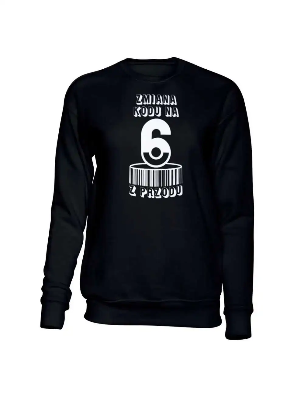 Bluza Bez Kaptura, Zmiana Kodu Na 6 Z Przodu