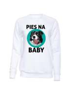 Bluza Bez Kaptura, Pies Na Baby
