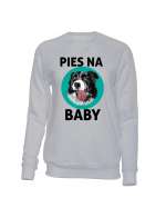 Bluza Bez Kaptura, Pies Na Baby