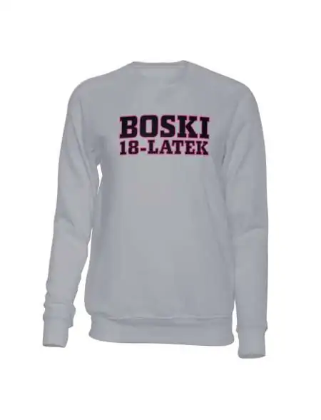 Bluza Męska bez Kaptura, Boski 18-Latek