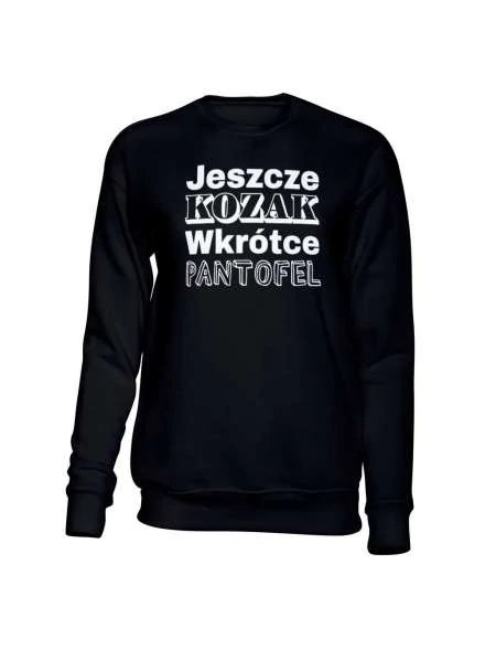  Bluza Męska Bez Kaptura, Jeszcze Kozak Wkrótce Pantofel
