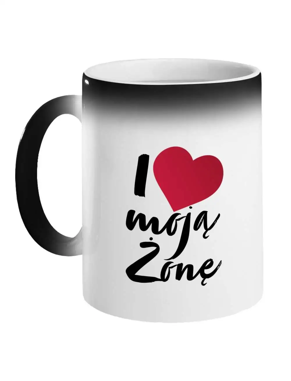 Kubek Magiczny, Kocham Moją Żonę, Prezent Dla Kobiety Kubek Magiczny, Kocham Moją Żonę, Prezent Dla Kobiety