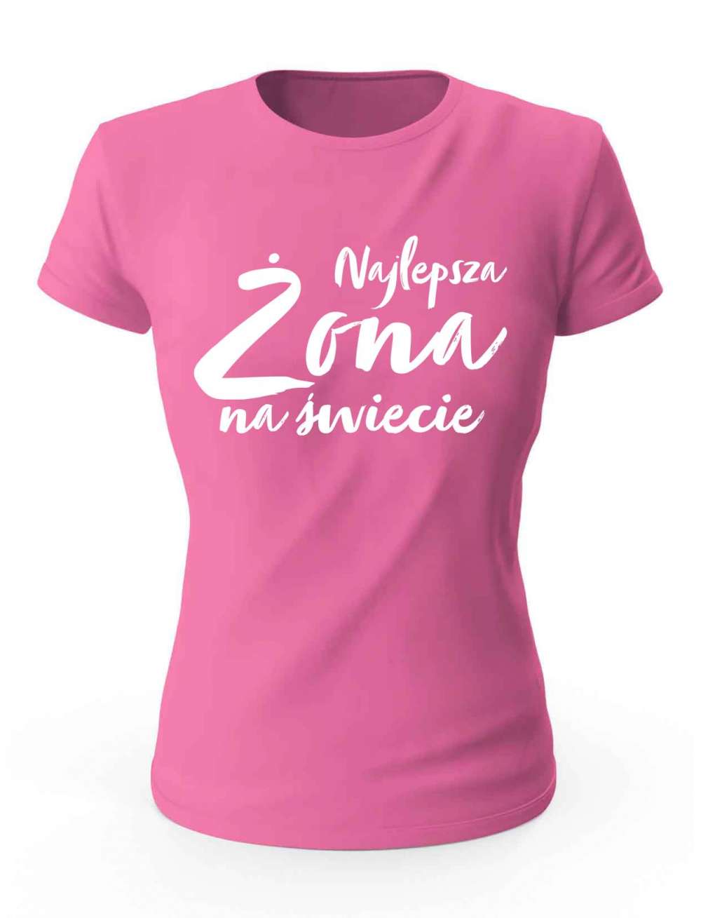 Koszulka Damska, Najlepsza Żona Na Świecie, Prezent Dla Kobiety