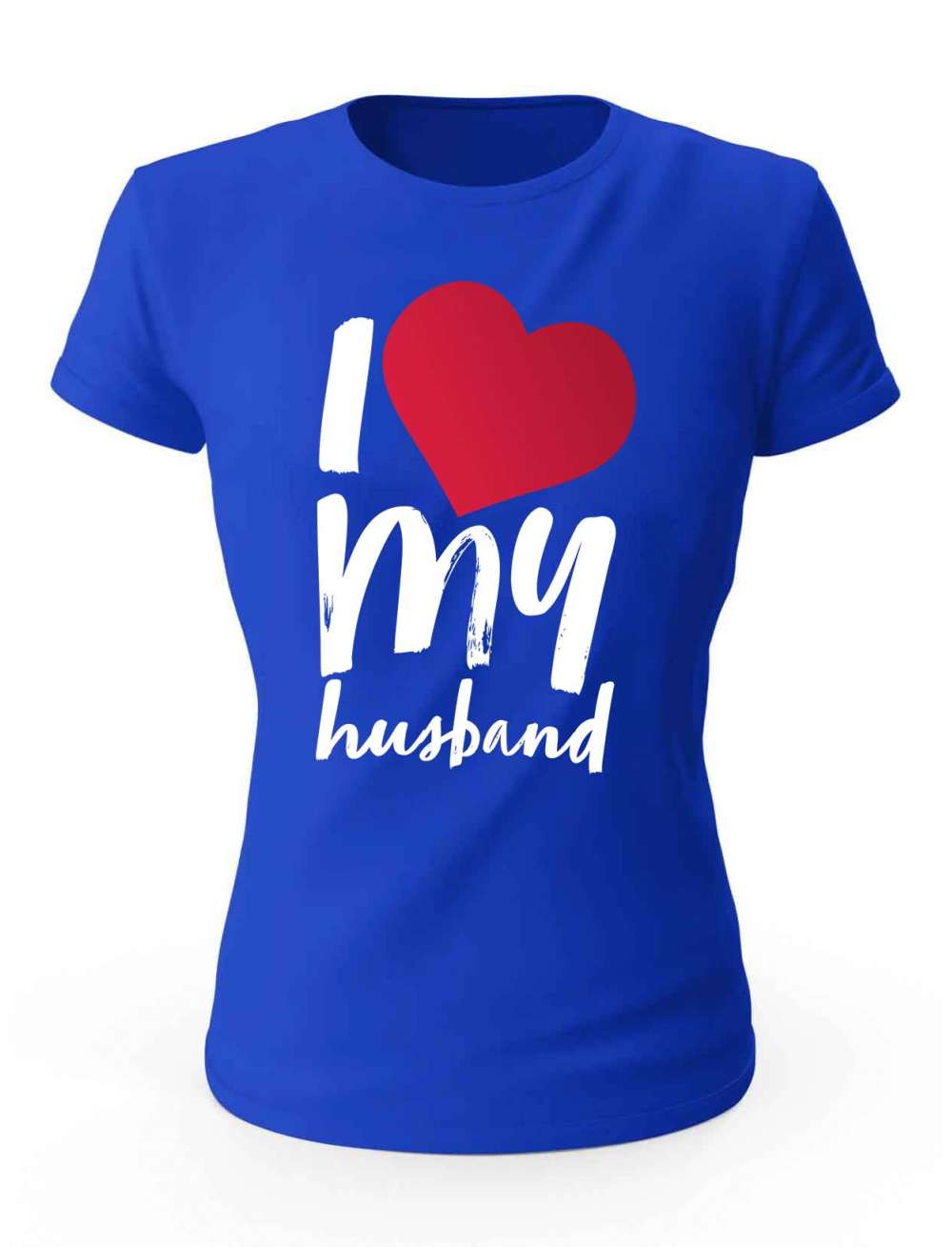 Koszulka Damska, I Love My Husband, Prezent Dla Kobiety