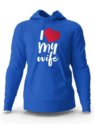 Bluza Męska, I Love My Wife, Prezent Dla Mężczyzny