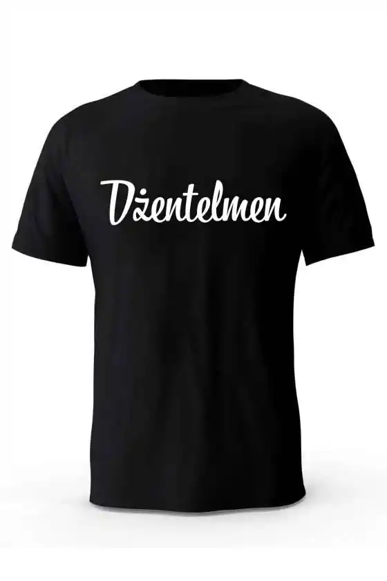 Koszulka Męska, Dżentelmen, Prezent Dla Mężczyzny