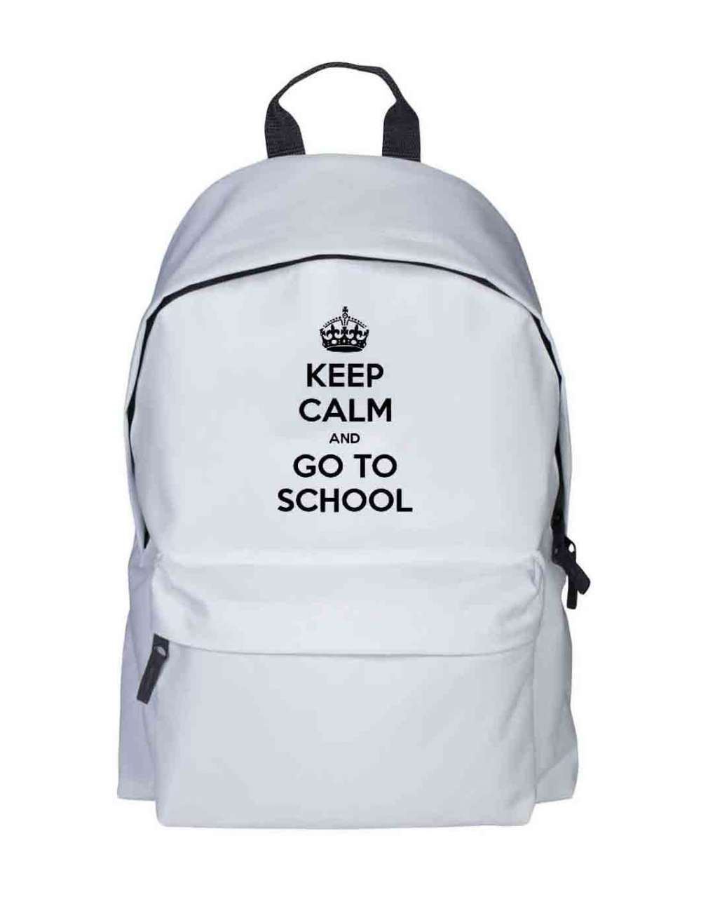 Plecak Szkolny  Keep Calm And Go To School