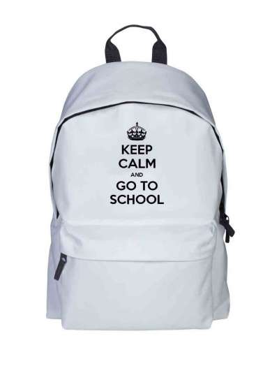 Plecak Szkolny  Keep Calm And Go To School