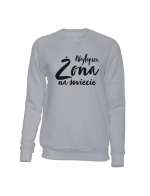 Bluza Damska Bez Kaptura, Najlepsza Żona Na Świecie, Prezent 