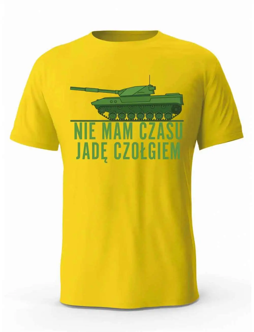 Koszulka Męska, Nie Mam Czasu Jadę Czołgiem, Prezent Dla Mężczyzny Koszulka Męska, Nie Mam Czasu Jadę Czołgiem, Prezent Dla Mężczyzny
